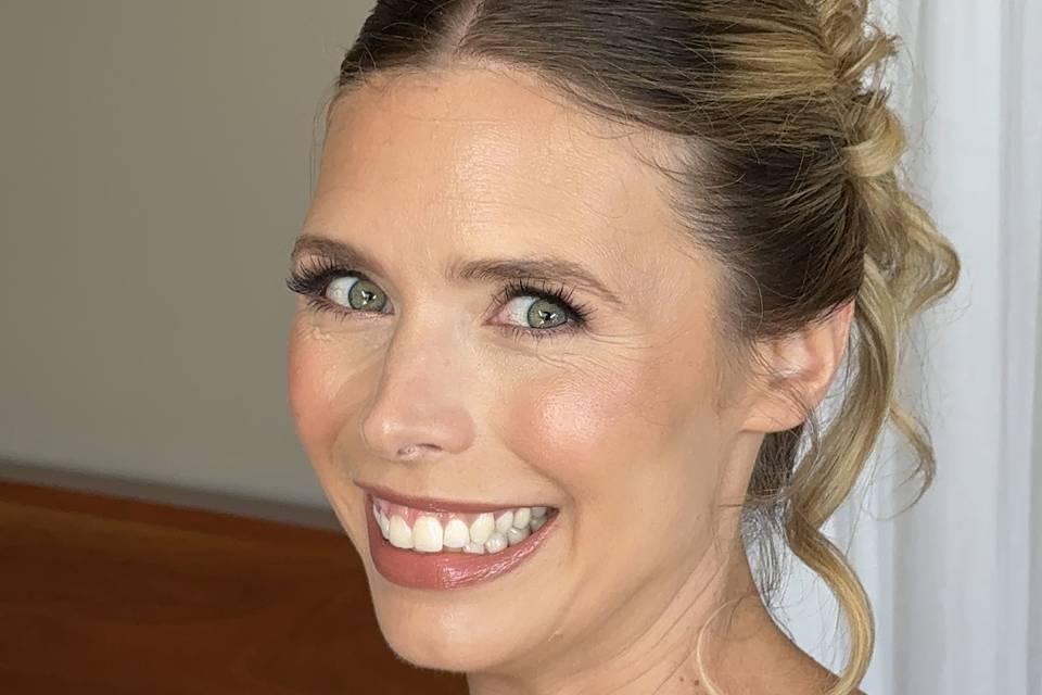 Tulum Bride Make up and hair