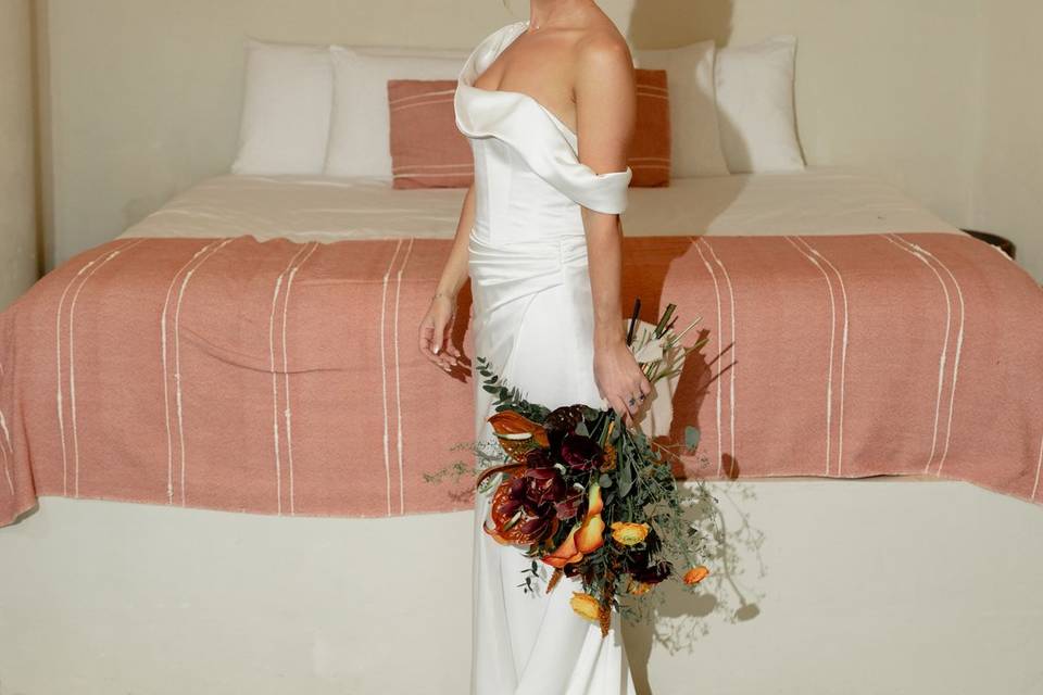 Bride and me