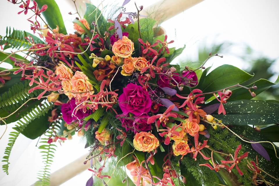 Wedding Arch Detail