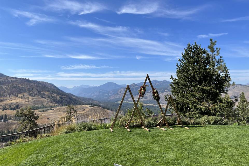 Sun Mountain Lodge Ceremony