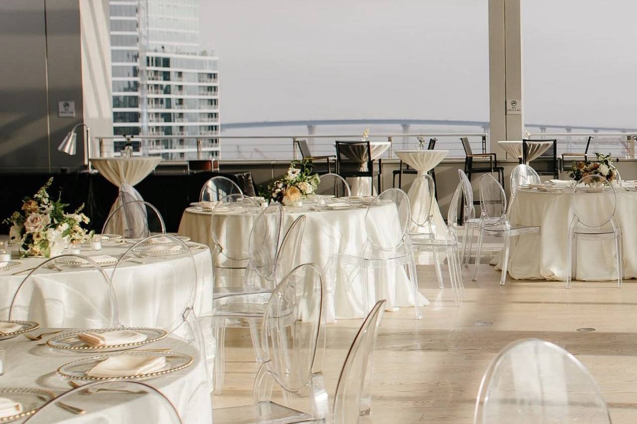 The Ultimate Skybox At Diamond View Tower - Rooftop Weddings - San ...