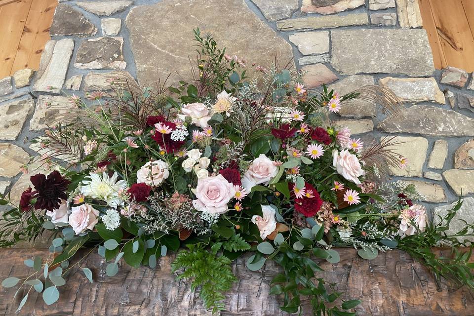 Garden Arbor for Field Wedding