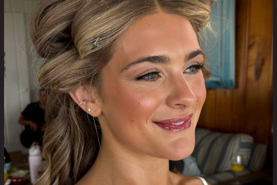 Happy bride