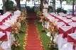 Wedding ceremony setup