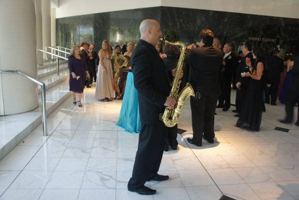 Wedding Cocktail at Bank of America.