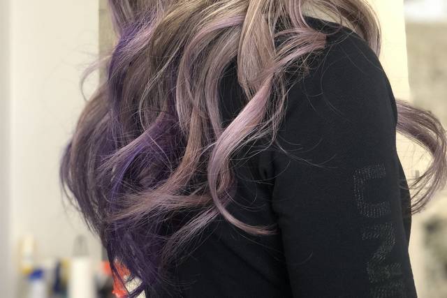 Boho half up