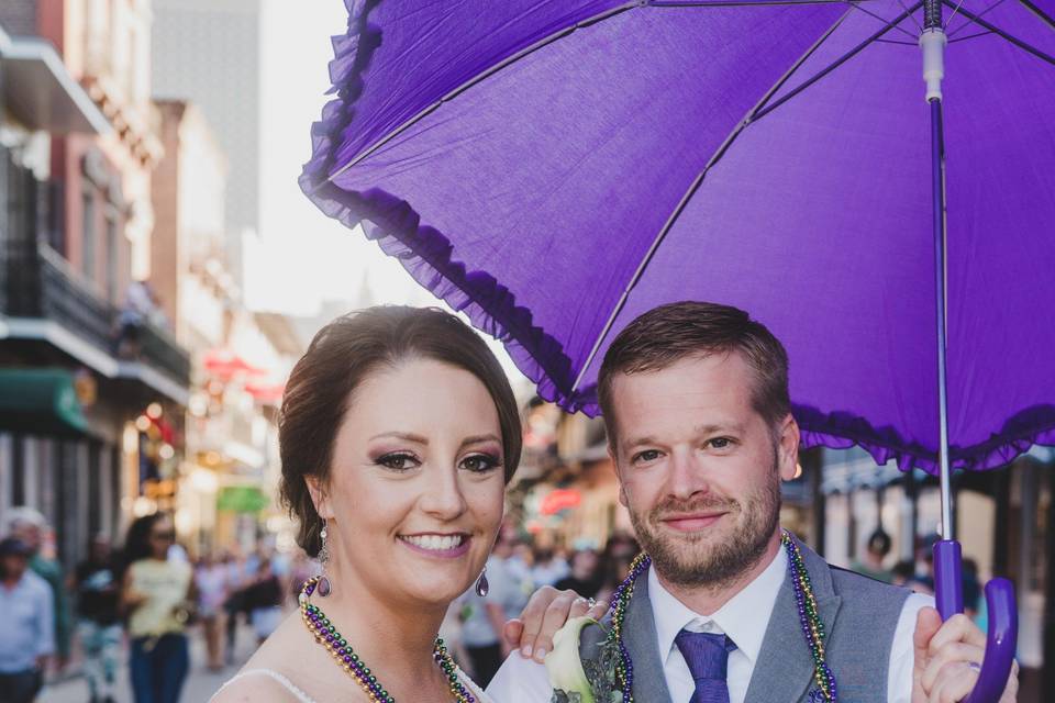 Ashley & Andrew Bourbon Street