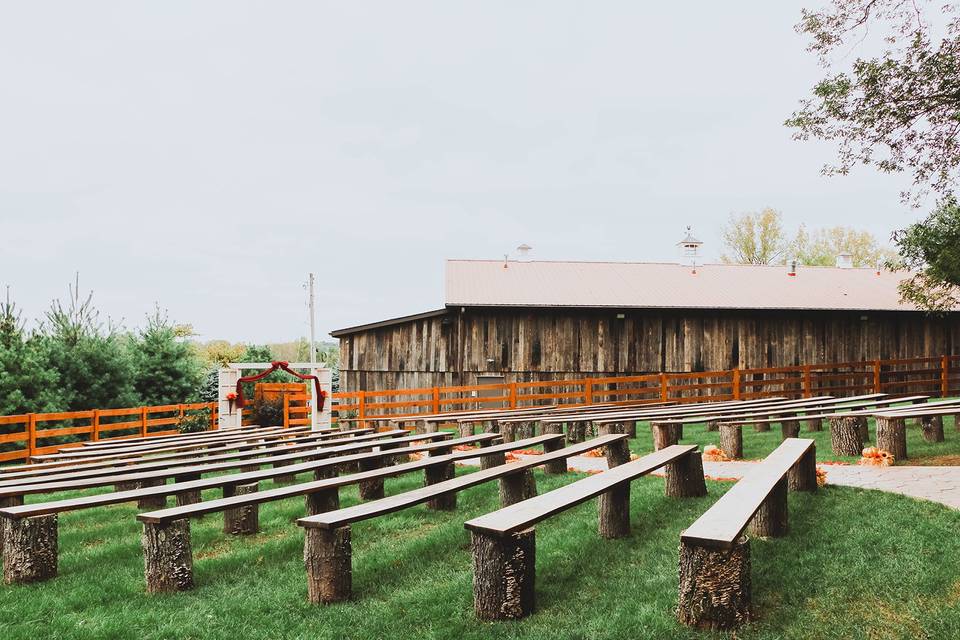 The Barn, Ceremony Area