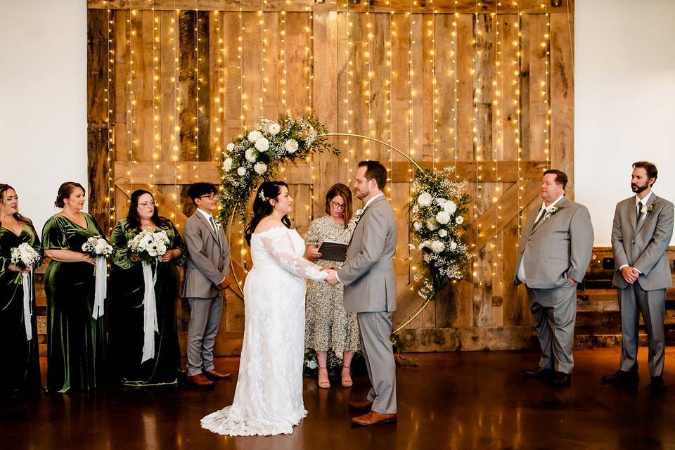 Indoor Ceremony