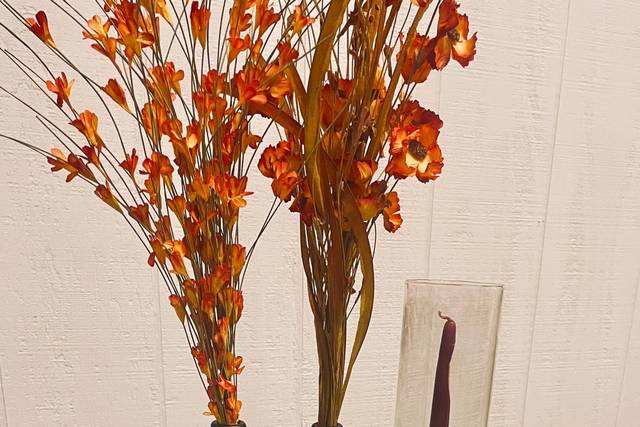 Wine bottle decor