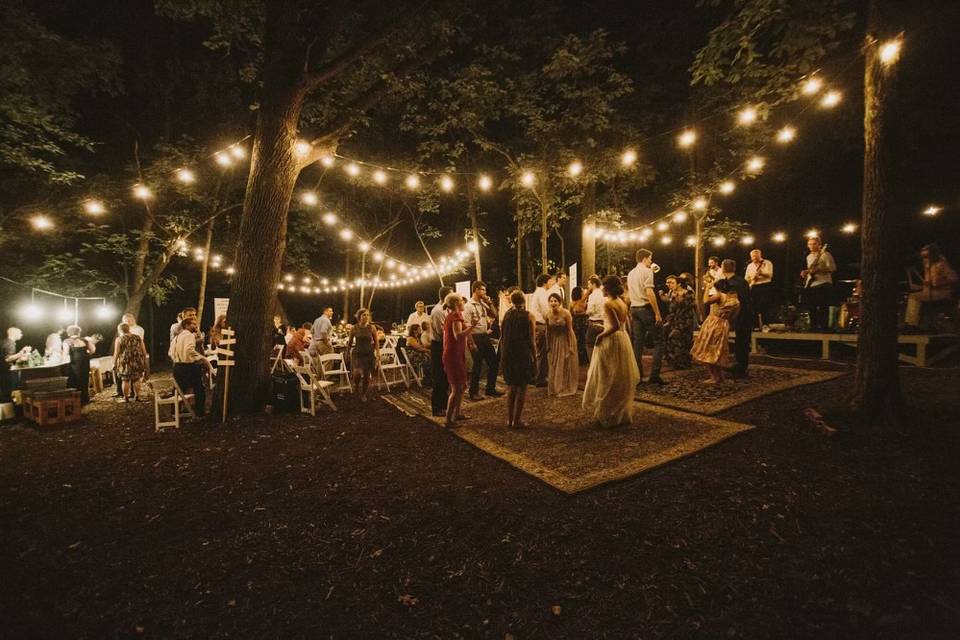 Meyers, CA backyard wedding