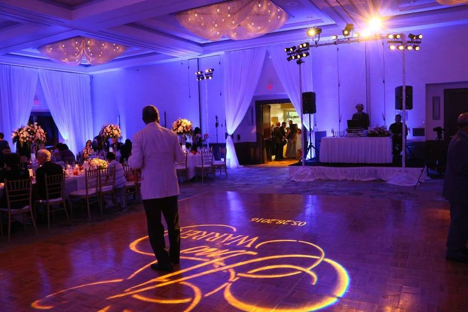 The dance floor