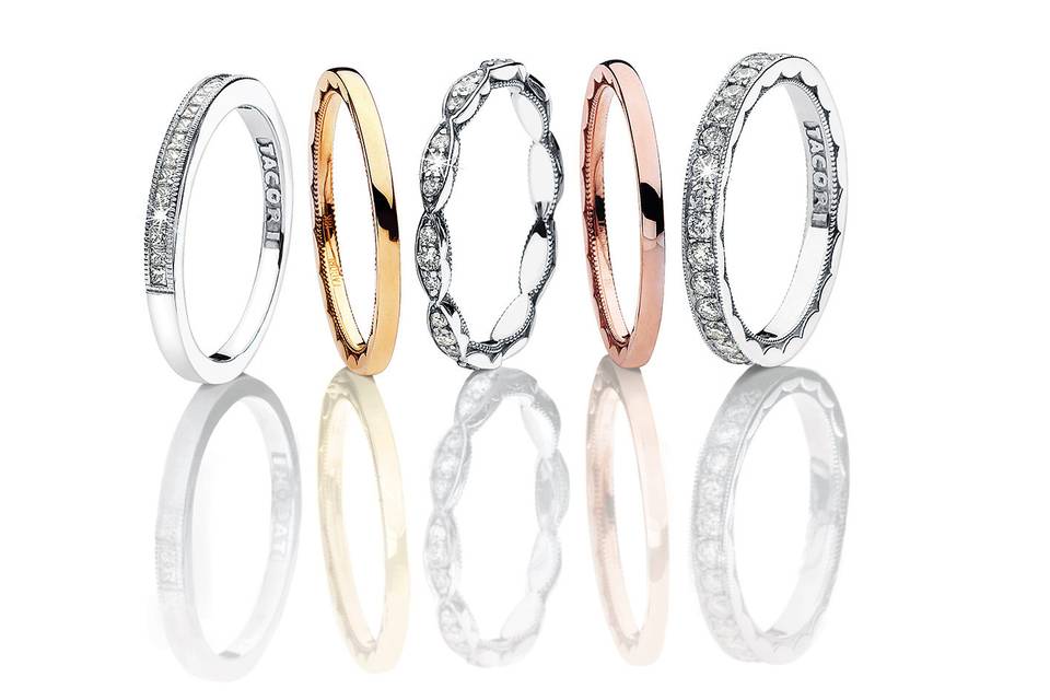Simple yet gorgeous wedding bands.