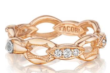 Rose gold fashion ring from Tacori's 