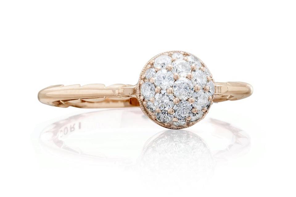 Rose gold ring from Tacori's 