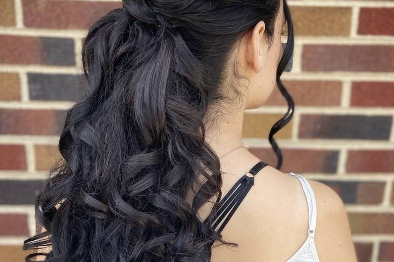 Prom updo