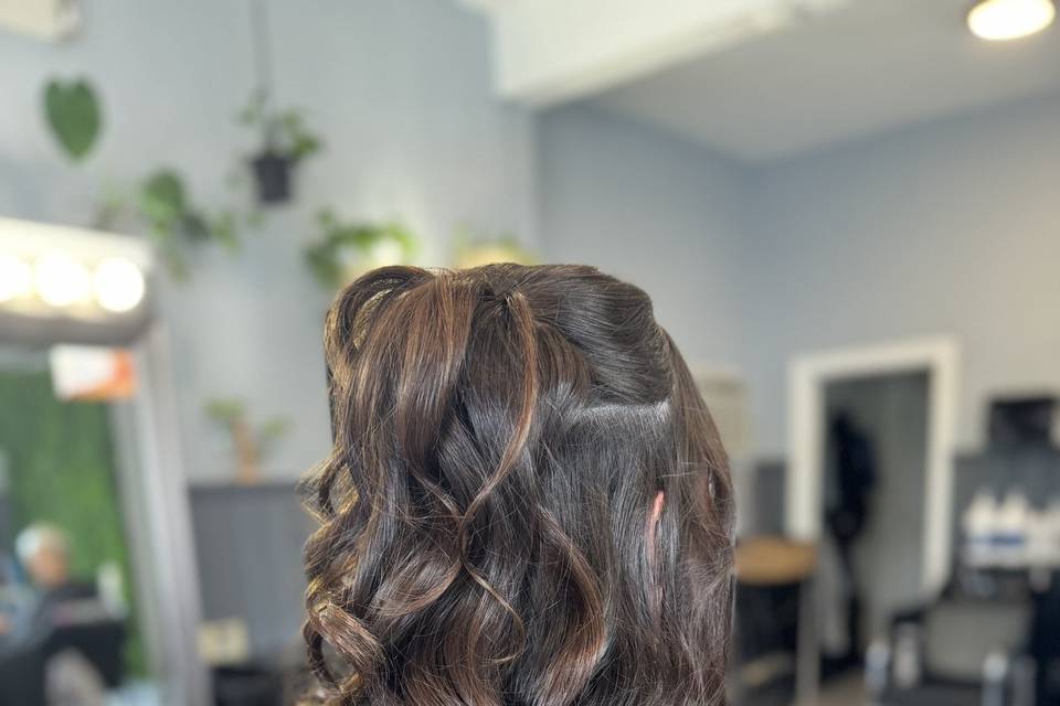 Prom hair