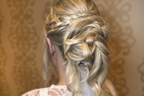 Tousled bun