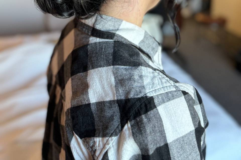 Bridesmaid hair