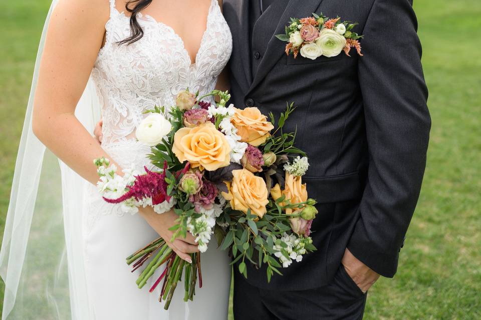 Fall wedding bouquet