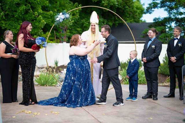 Wedding couple