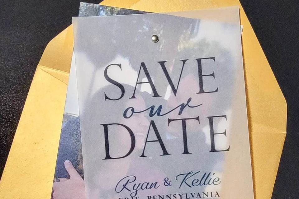 Vellum Save the Date