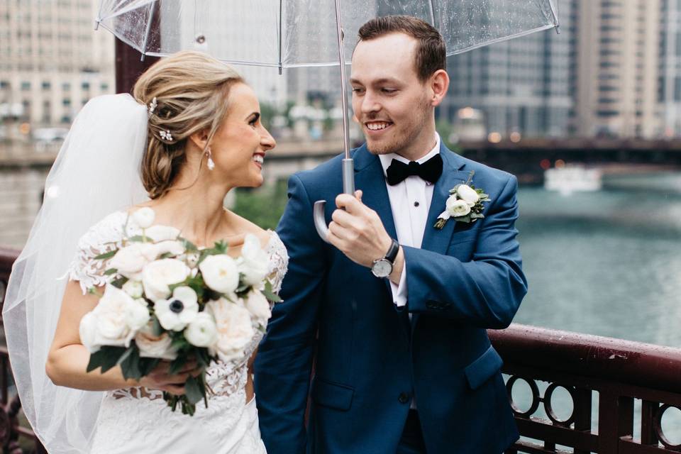 Bride & Groom Flowers