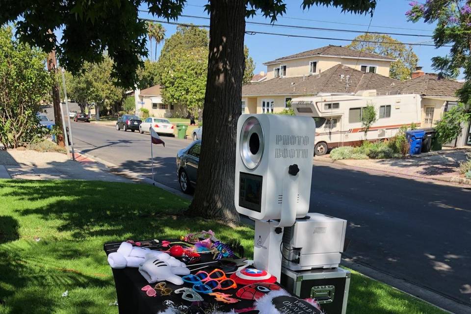 Photo Booth set up