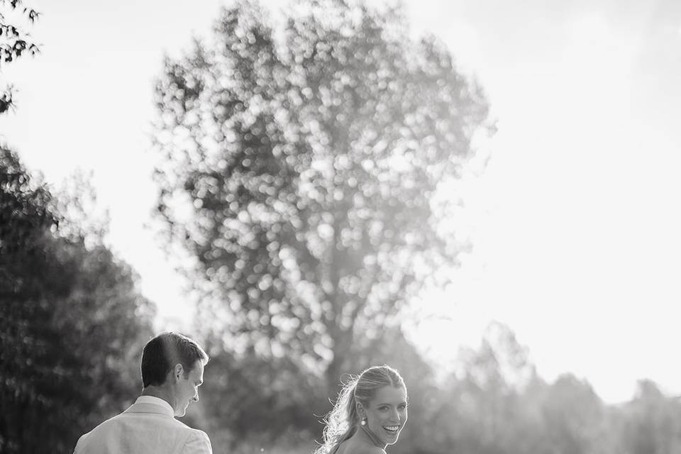 Colorful Floral Vail Wedding