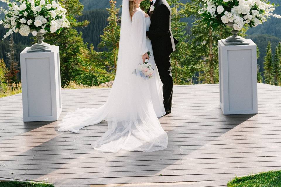 Vows on Top of Aspen Mountain