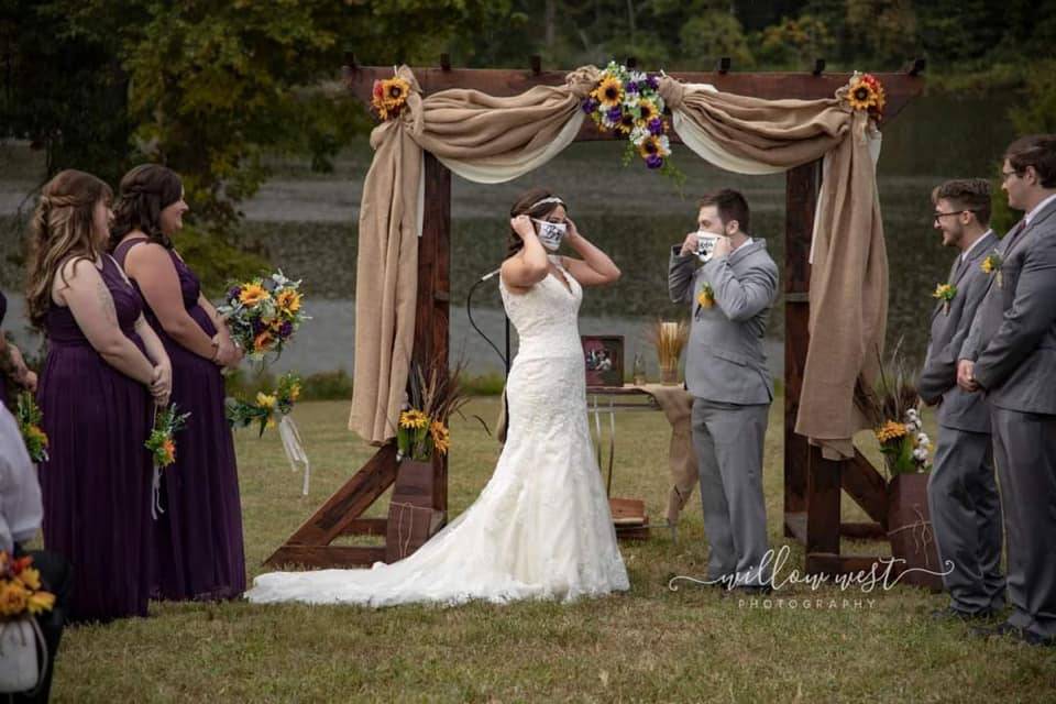 Outdoor ceremony option