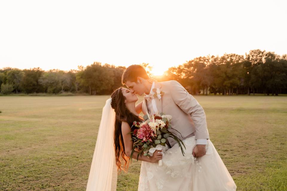 Redbud Hall - romantic meadow