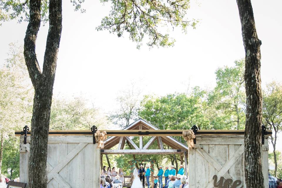 Country Chic - Tejas Ceremony