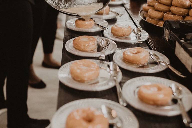 Flaming Donut Station