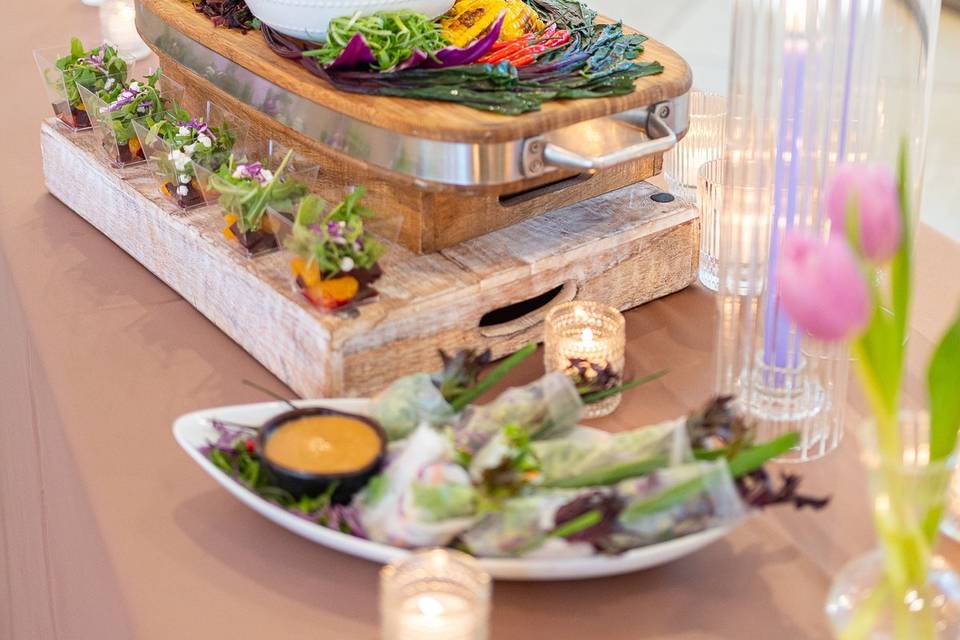 Roasted Vegetable Display