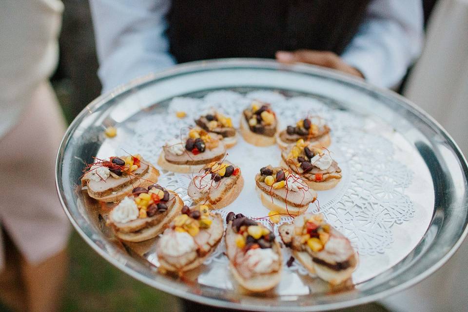 Duck Breast Crostini