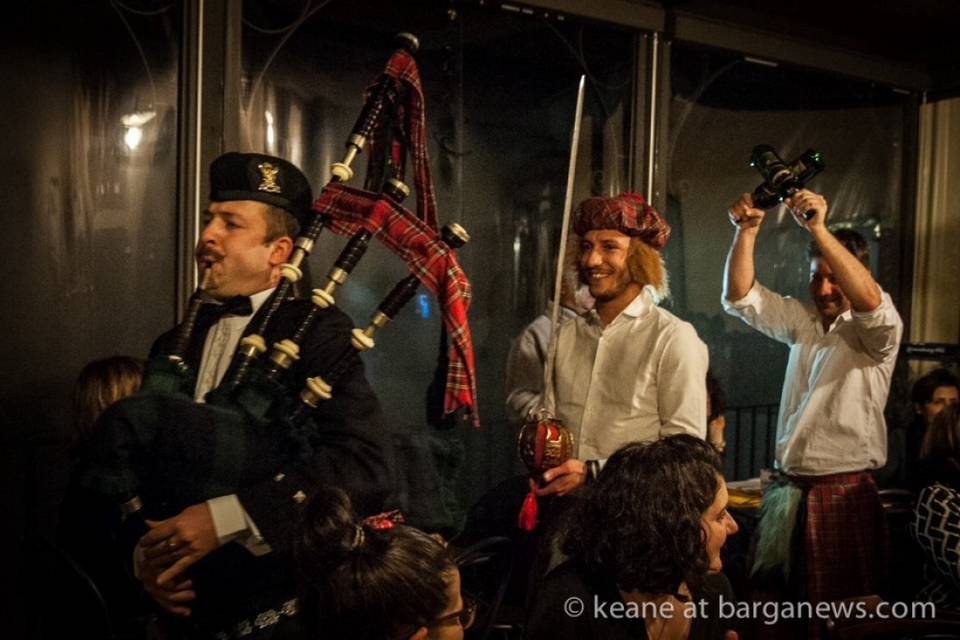 Burns nights in Italy