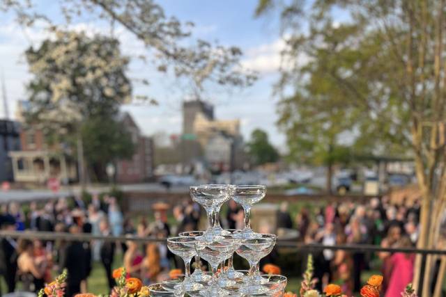 Champagne Tower