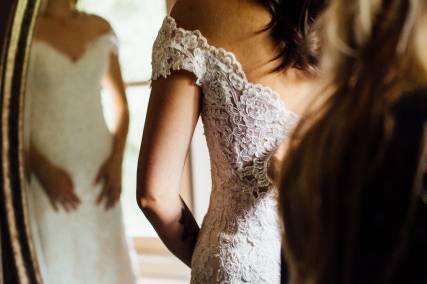 Bride Getting Ready