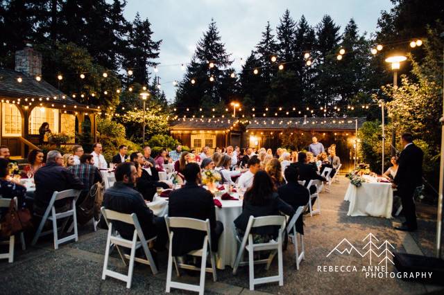 Reception on the North Patio