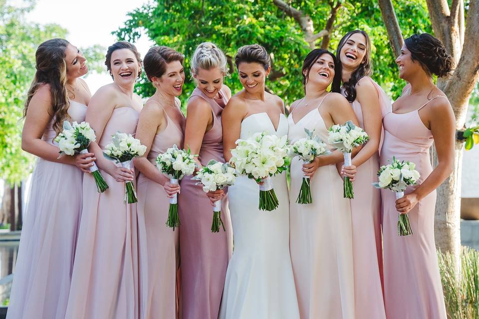 Bridesmaid Hair & Makeup