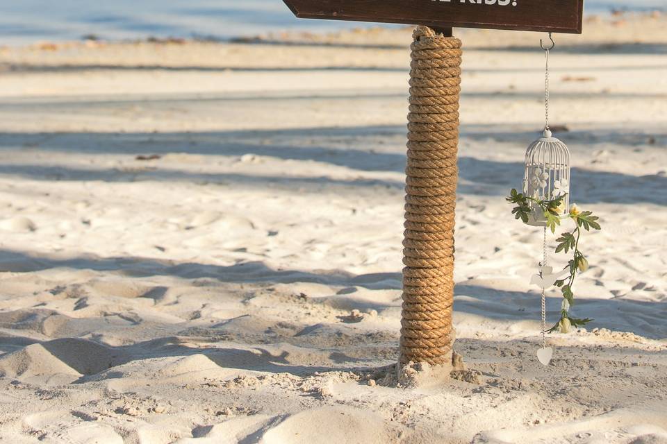 Beach wedding anyone?