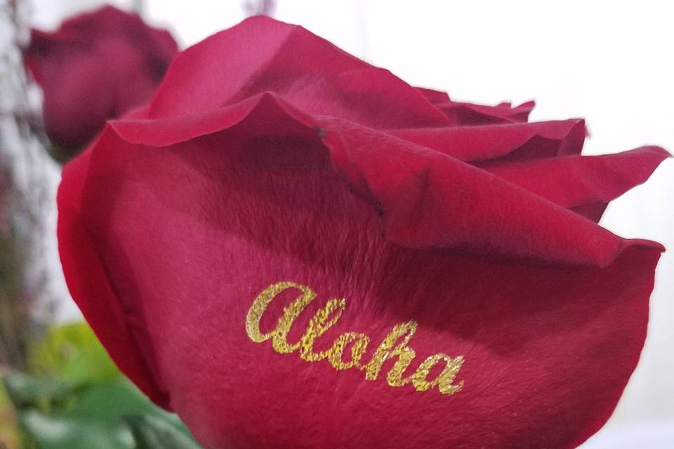 Personalized rose