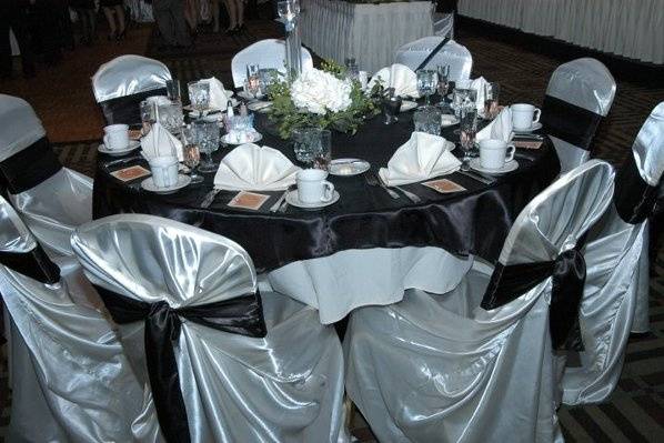 All an overlay to your tables for a bolder look!