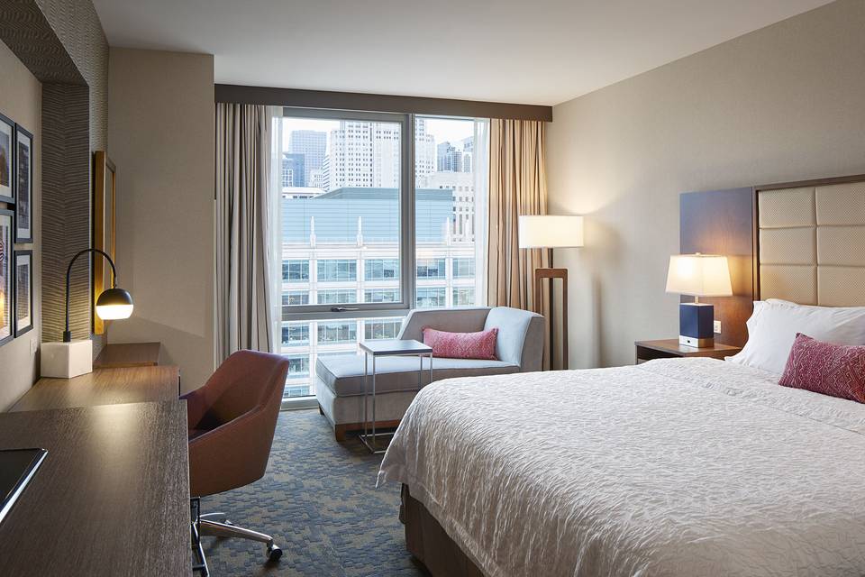 Host your out-of-town guests in our spacious and comfortable accommodations in the center of Chicago's vibrant West Loop.