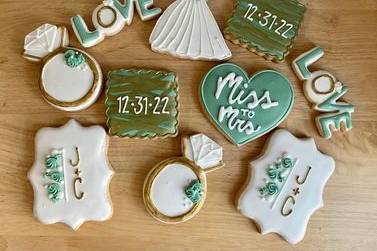 Bridal cookies