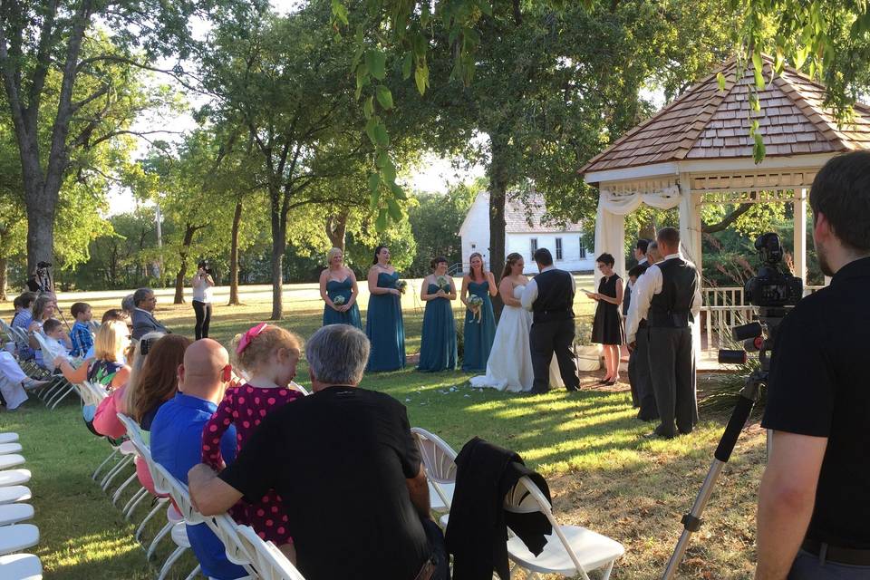 Outdoor wedding