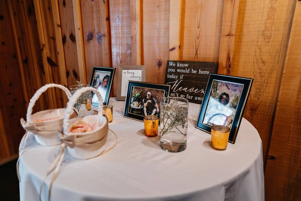 Remembrance Table