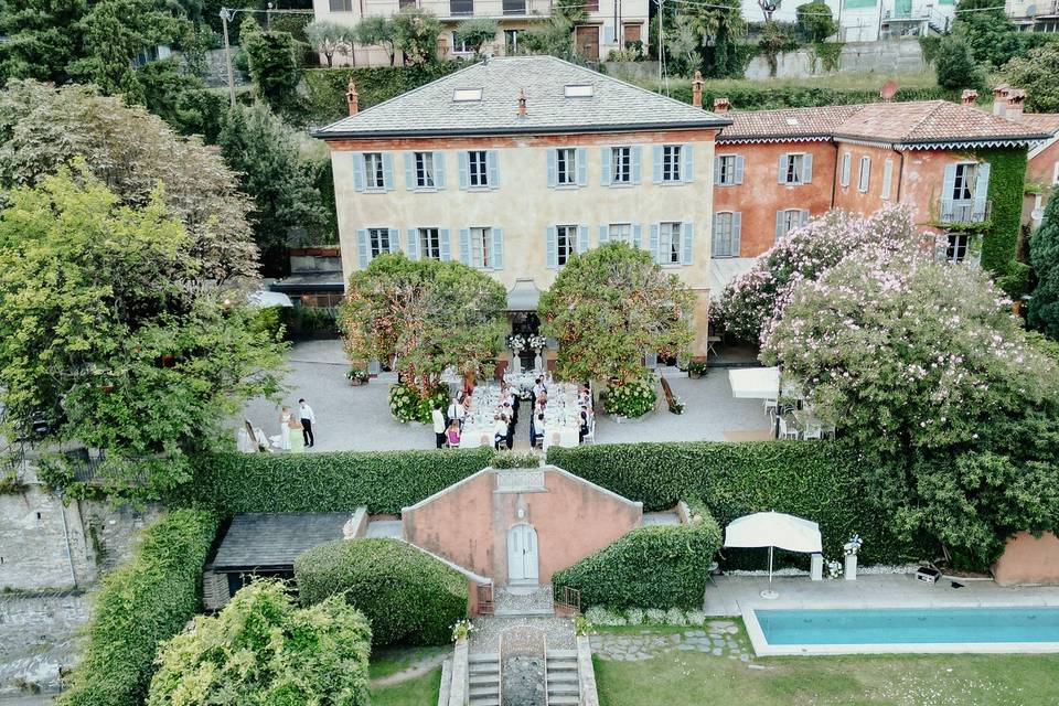 Como Lake Wedding