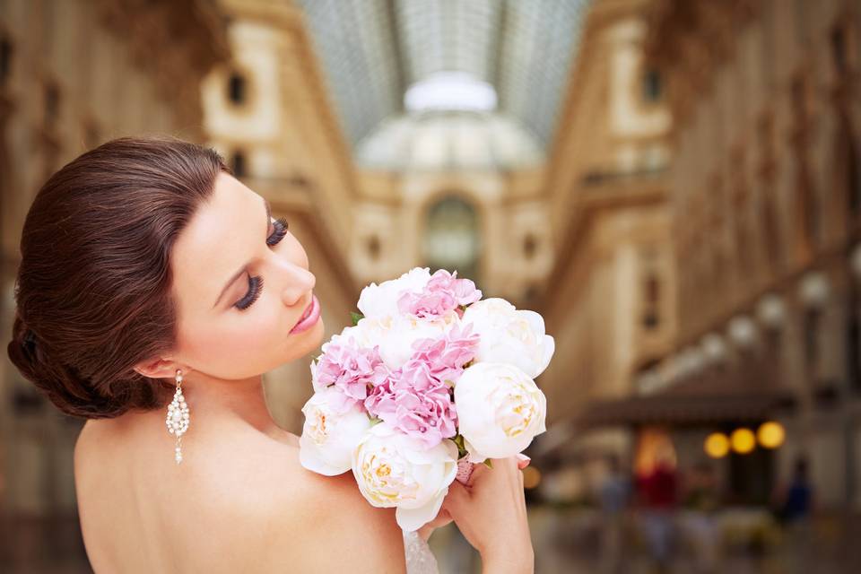 Bride in Milan